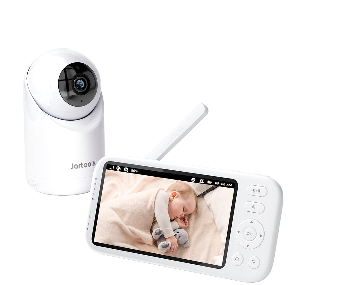 Jartoo baby monitor with smart Cry-Sensor