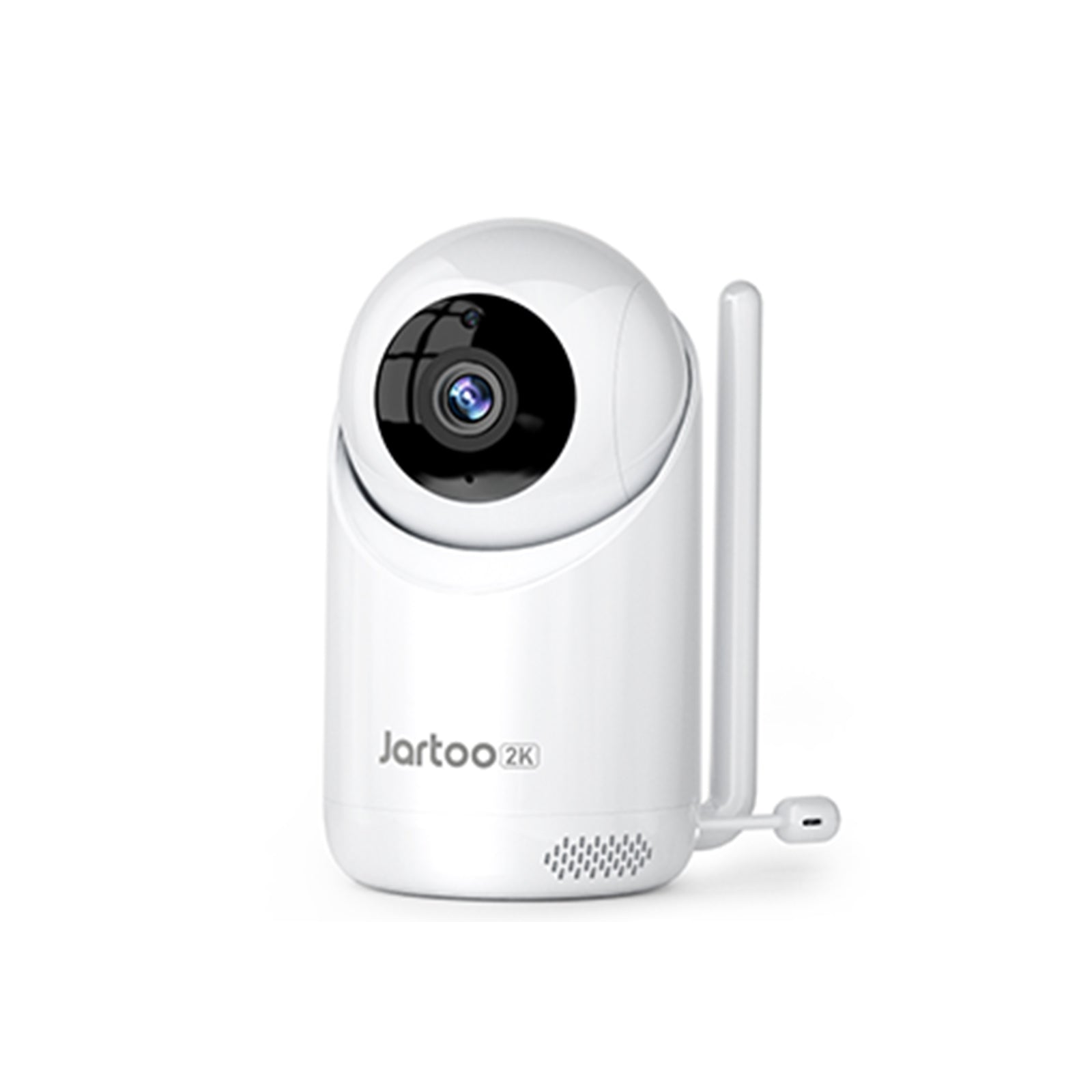 Jartoo 2K video baby monitor add-on camera, white