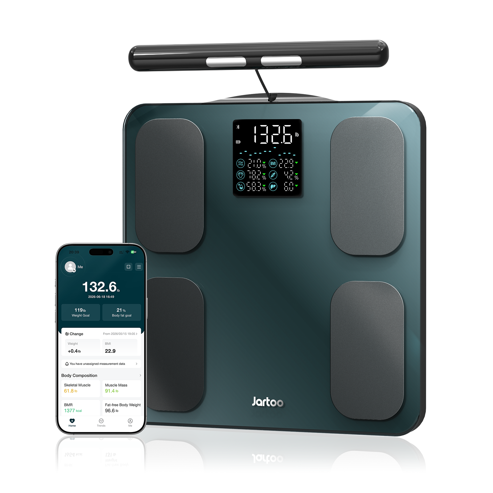 Jartoo AI Cry Detect 2K Caméra de surveillance vidéo pour bébé et audio Écran Full HD 5,5", longue portée de 3600 pieds sans WiFi, portable, vision nocturne, conversation bidirectionnelle, 6000 mAh