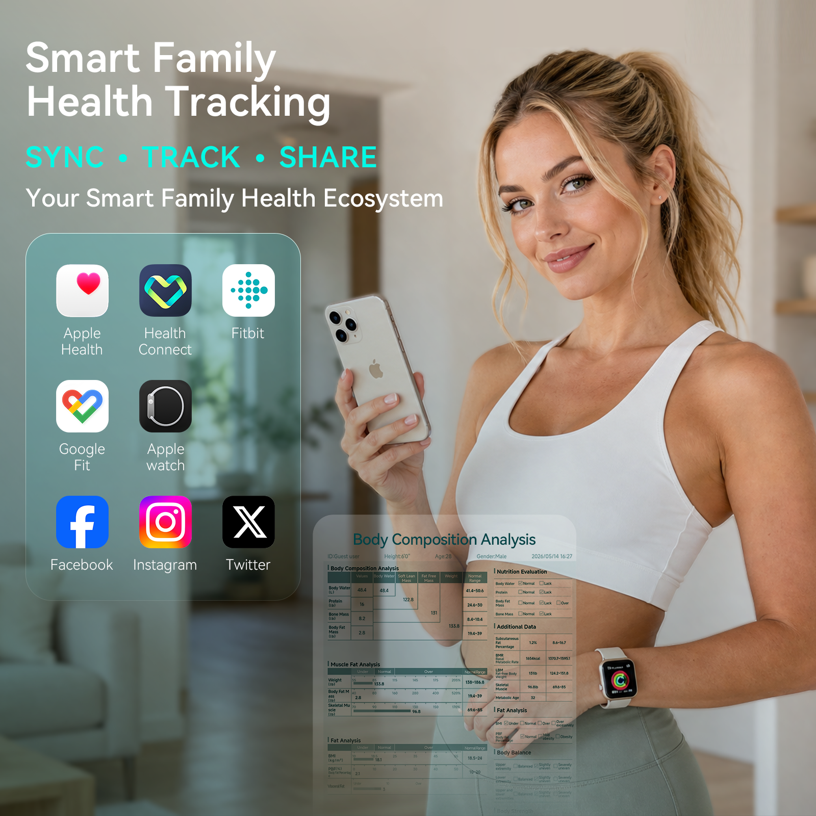 Jartoo AI Cry Detect 2K Caméra de surveillance vidéo pour bébé et audio Écran Full HD 5,5", longue portée de 3600 pieds sans WiFi, portable, vision nocturne, conversation bidirectionnelle, 6000 mAh